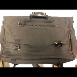 Killspencer Messenger Bag - Black Waxed Cotton